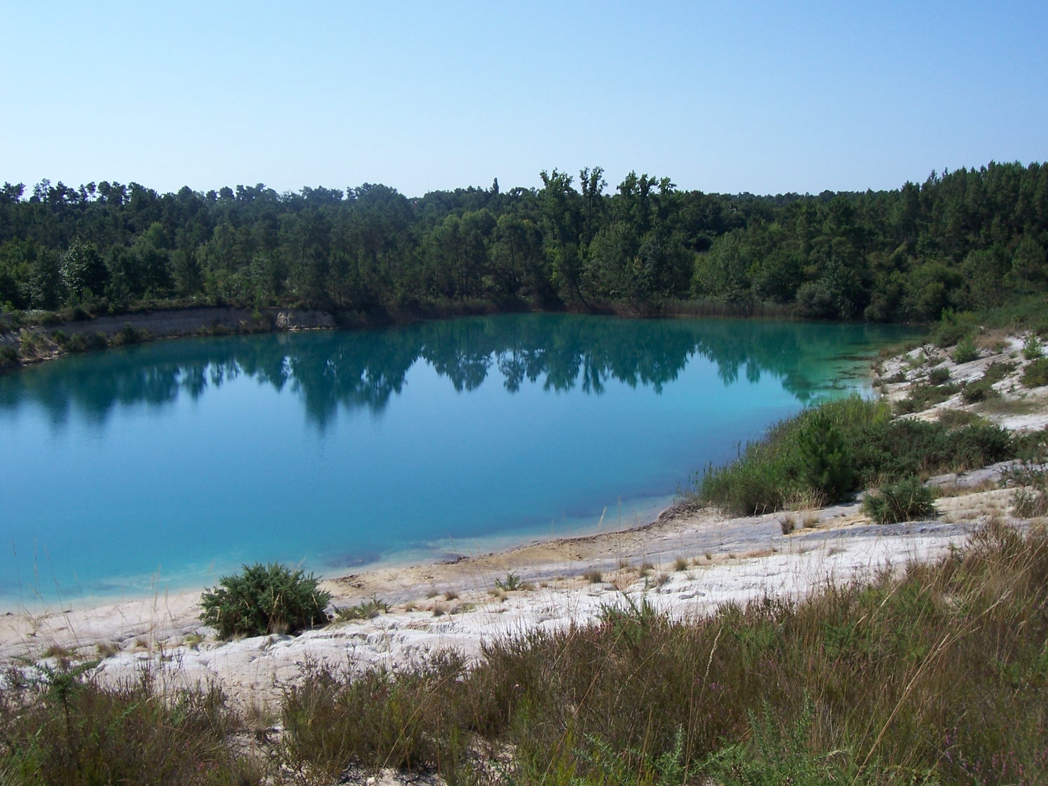 les bleue lacs